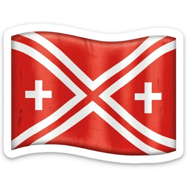 Flag of Kalmar Union sticker