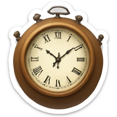 “clock that tea” sticker