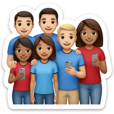 amigos puerto riqueños sticker