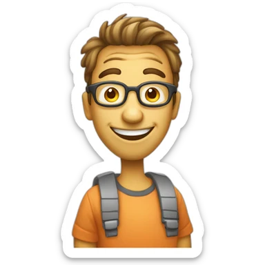 silly, or whimsical person who often makes others laugh with their funny behavior and jokes.” Emphasize that a goofball is light-hearted and enjoys spreading joy in a goofy, non-serious. sticker