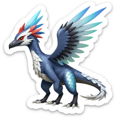  exotic Fakémon-Pokémon-Nargacuga-Silvally-Vernid-creature sticker
