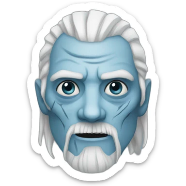white walker sticker