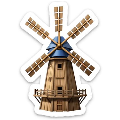 windmill emoji sticker