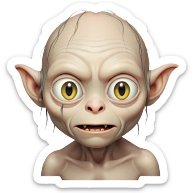 Gollum sticker