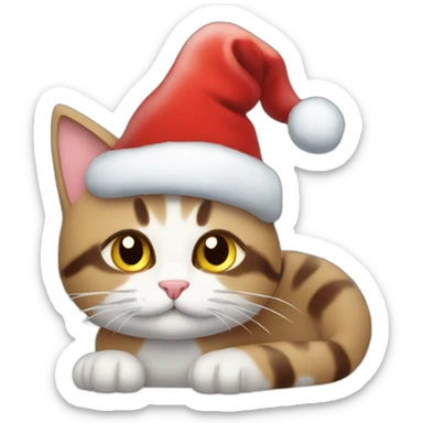GATO NAVIDEÑO sticker