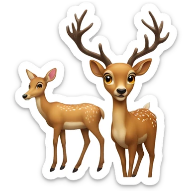 a pegas but a deer sticker