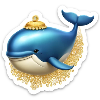 Billionaire Whale sticker