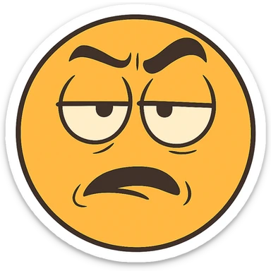 Remove the background, keep only the emoji subject with a transparent background, preserving the emoji style and details. sticker