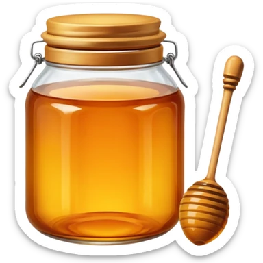 honey jar sticker