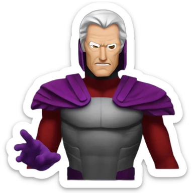 magneto x-man sticker