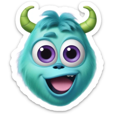Monsters inc sticker