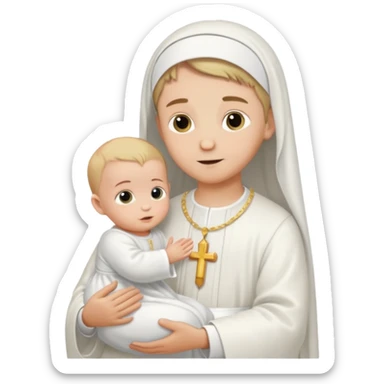 baptism sticker