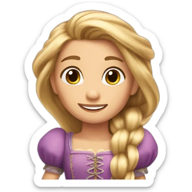 Rapunzel sticker