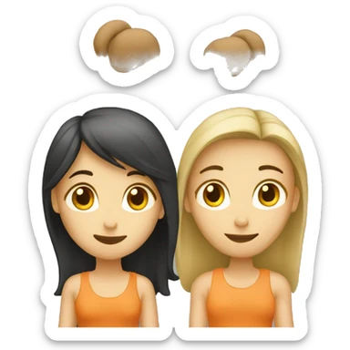 Joint responsibility between 2 people sticker