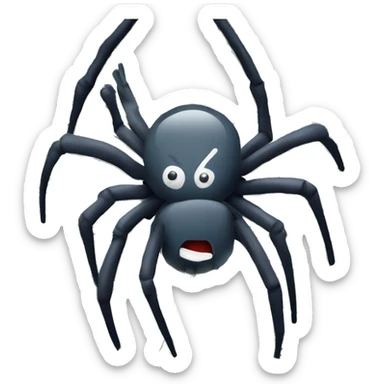 spider on top of stock market price tags and dollars and forex sticker