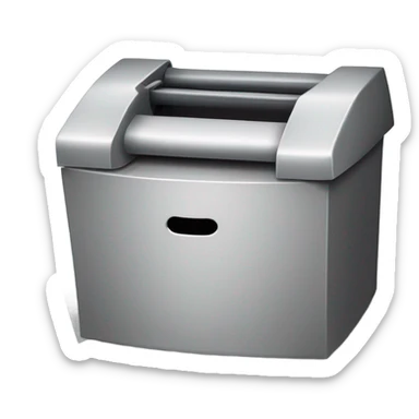 Paper shredder sticker