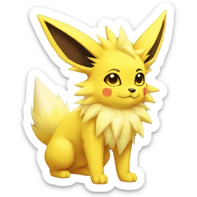 Jolteon-Umbreon-Flareon full body sticker