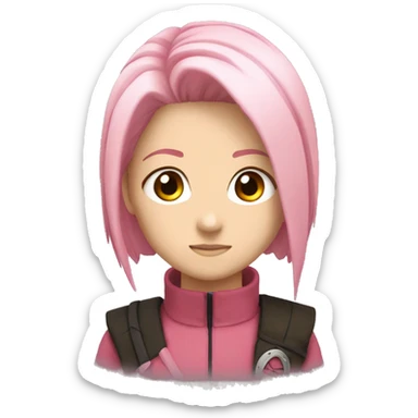 Sakura Haruno from Naruto sticker
