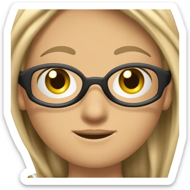 En brunett som kör truppgymnastik i blå och svart heldräckt sticker