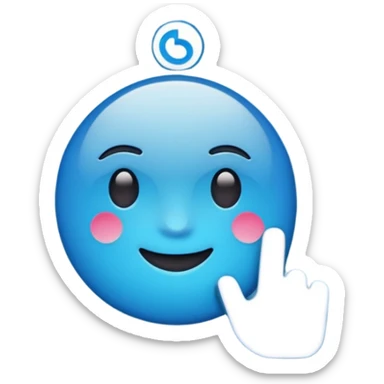 Necesito un imongie con el signo de verificación azul estilo tiktok sticker