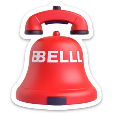emergency bell sticker