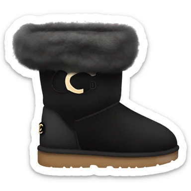 Chanel Ugg sticker