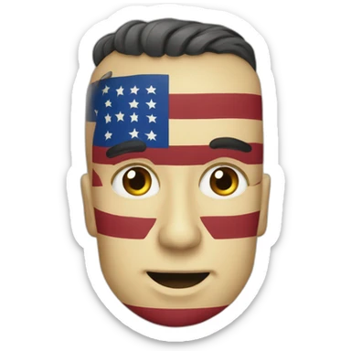 Bandera republicana sticker