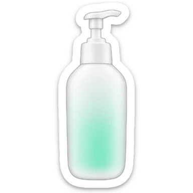 cleanser bottle sticker