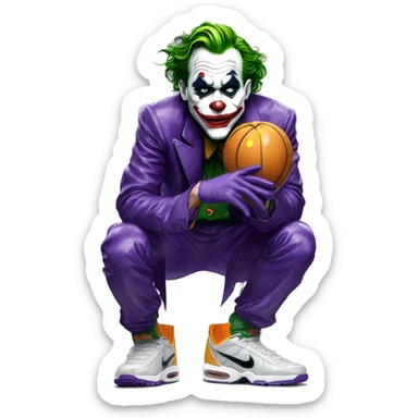Joker wear nike TN drip sticker