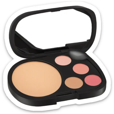 makeup compact sticker