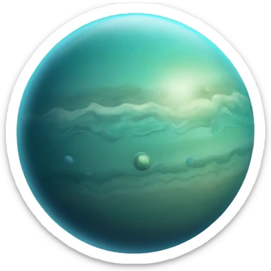 neptune planet sticker