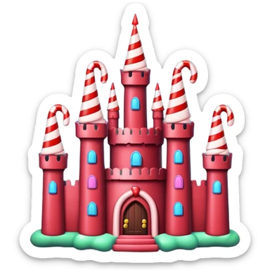 gloomy candy castle sticker