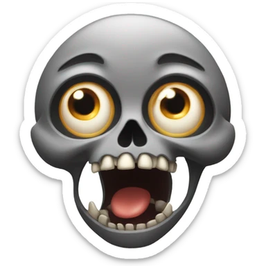 💀+🤯 make me the combination of this sticker