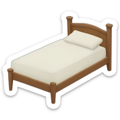 bed bed slanting sticker