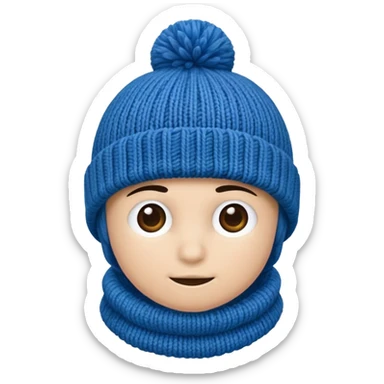 The beanie  sticker