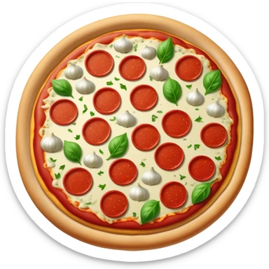 Pizza sugo origano e aglio  sticker