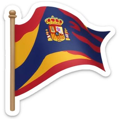 Falange española bandera sticker