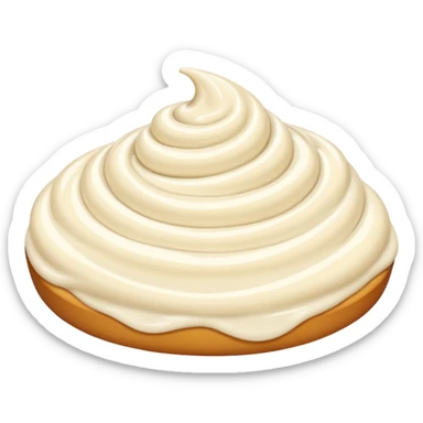 cream emoji sticker