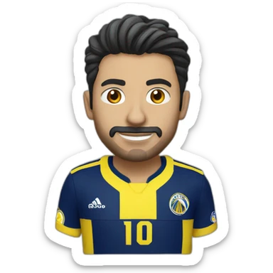 fenerbahce fan sticker