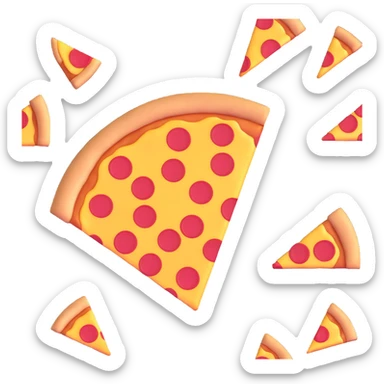 slice of pizza sticker