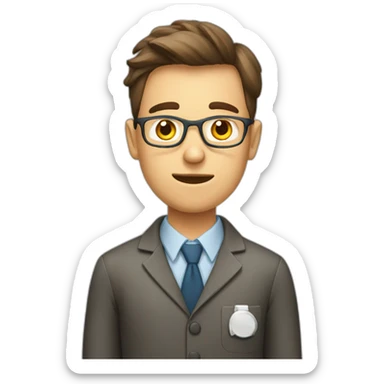 researcher with ADHD sticker