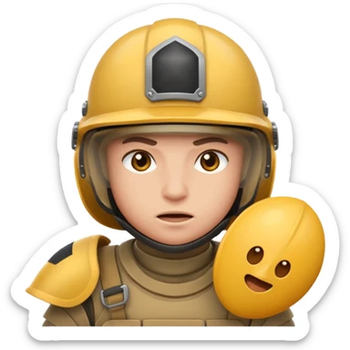 tackling emoji for a defender sticker