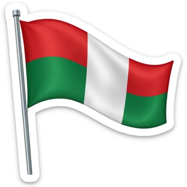 vivaldi italian flag sticker