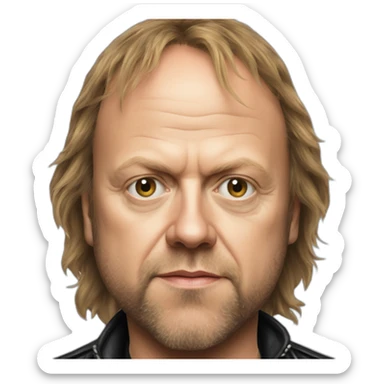lars ulrich sticker