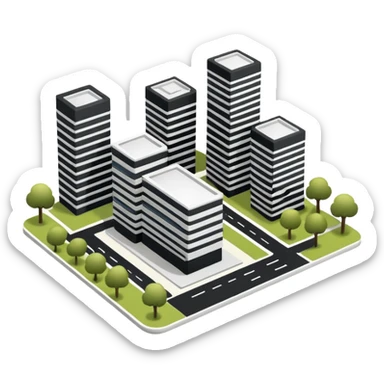 plan dessiné architecte sticker