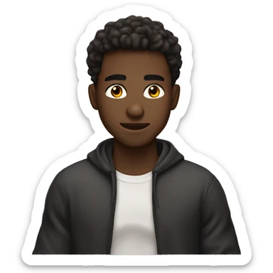 
20 year old dark-skinned young man boxing

 sticker