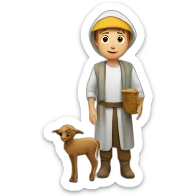 Et barn er født i Bethlehem sticker