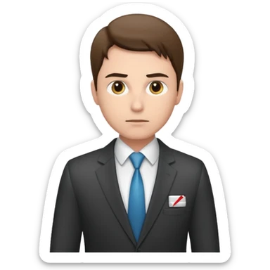 CEO investing money to a hospital sticker