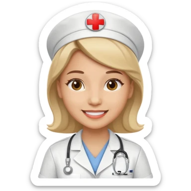 nurse assistence sticker