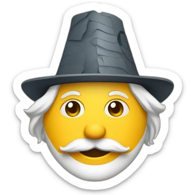 Face of Dutch Guy with cheese and windmill sticker